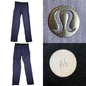 Lululemon Seawall Track Pants Cross Training Gym Lightweight Blue Mens Size M